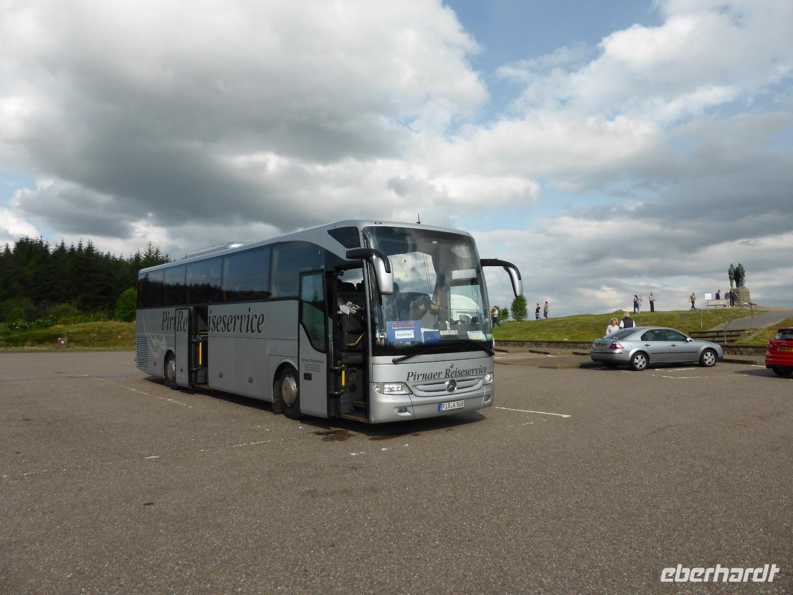 Commando Memorial - Blick zum Ben Nevis