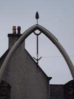 Torbogen aus Walknochen, 