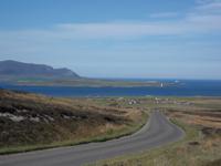 Scapa Flow, Orkneys, Blick zur Insel Hoy