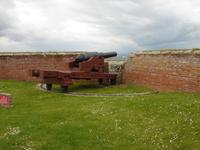 Drehbare Kanone in Fort George