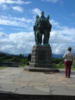 Kriegerdenkmal am Ben-Nevis-Blick
