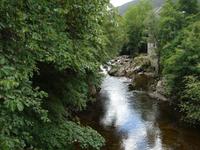 Gigantische Landschaft bei Braemar