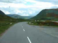 Fahrt durch die Highlands