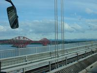 Blick zur Firth of Forth Railroadbridge