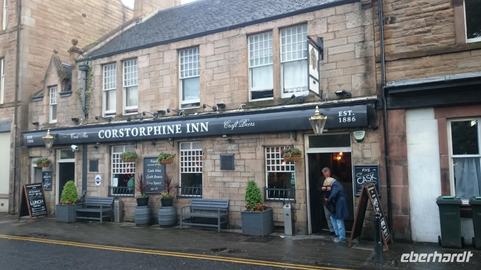 Unser Abendessen-Pub in Edinburgh