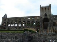 Die zu besichtigende Ruine der Jedburgh Abbey