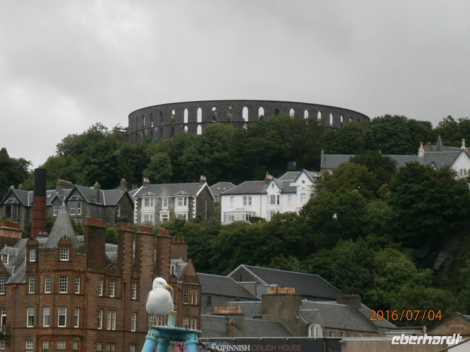 Oban mit Craig´s Tower