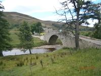 Grampion Mountains  Gairnsheel Bridge