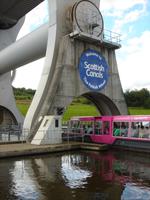 Am Falkirk Wheel