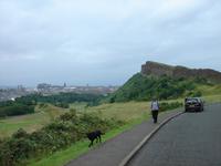Blick auf Edinburgh