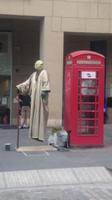 Meister Yoda schwebt in Edinburgh
