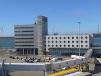 Fährhafen Ijmuiden bei Auslaufen der Fähre