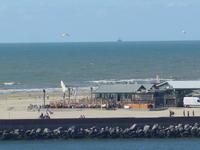 Strand am Fährhafen Ijmuiden