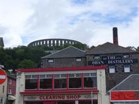 Oban mit Blick auf den Mc Caig's Tower