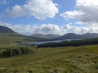 Rannoch Moor mit Blick auf  den Loch Tomitull