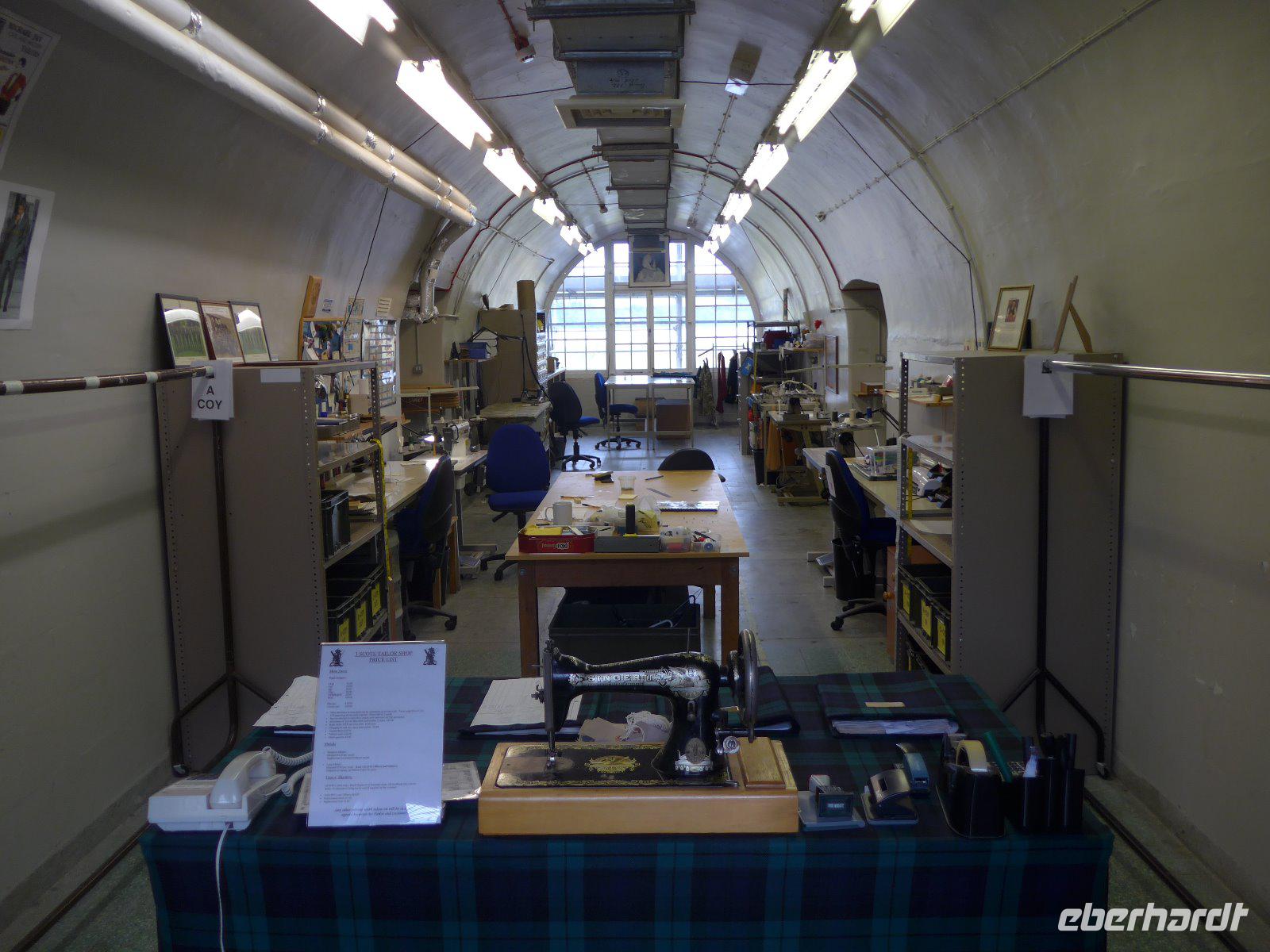 Näherei der Garnison  Fort George