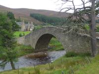 Brücke auf dem Weg nach Ballater u. Braemar