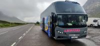 126 Highlands, Glen Coe, unser Reisebus