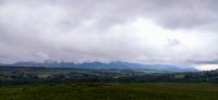 134 Great Glen. Ben Nevis Massiv in den Wolken