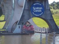 Bootsfahrt im Schiffshebewerk Falkirk Wheel