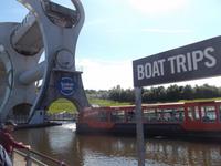 Bootsfahrt im Schiffshebewerk Falkirk Wheel