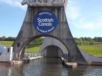 Bootsfahrt im Schiffshebewerk Falkirk Wheel