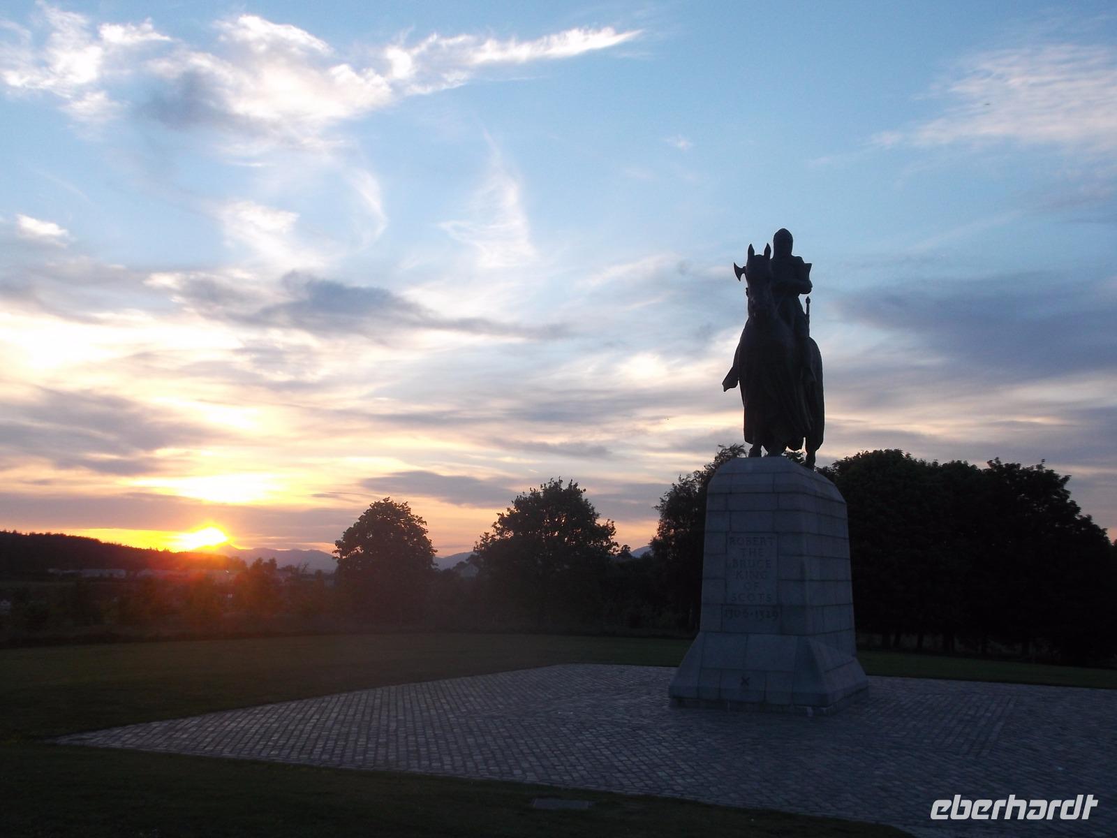 Abendstimmung auf dem Schlachtfeld von Bannockburn