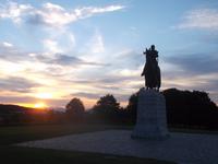Abendstimmung auf dem Schlachtfeld von Bannockburn