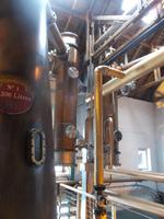 Bruichladdich-Distillery, Blick in den Brennraum