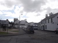 Bowmore, Islay, Blick zur Bowmore Distillery