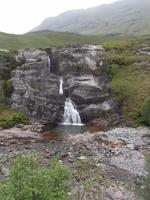 Wasserfall im Tal von Glencoe