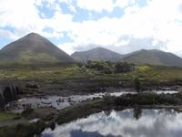 Cuillin-Berge auf der Hebrideninsel Skye