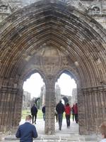 Elgin, Kathedralenruine,  Eingangsportal