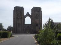 Elgin, Kathedralenruine, Turmfront 