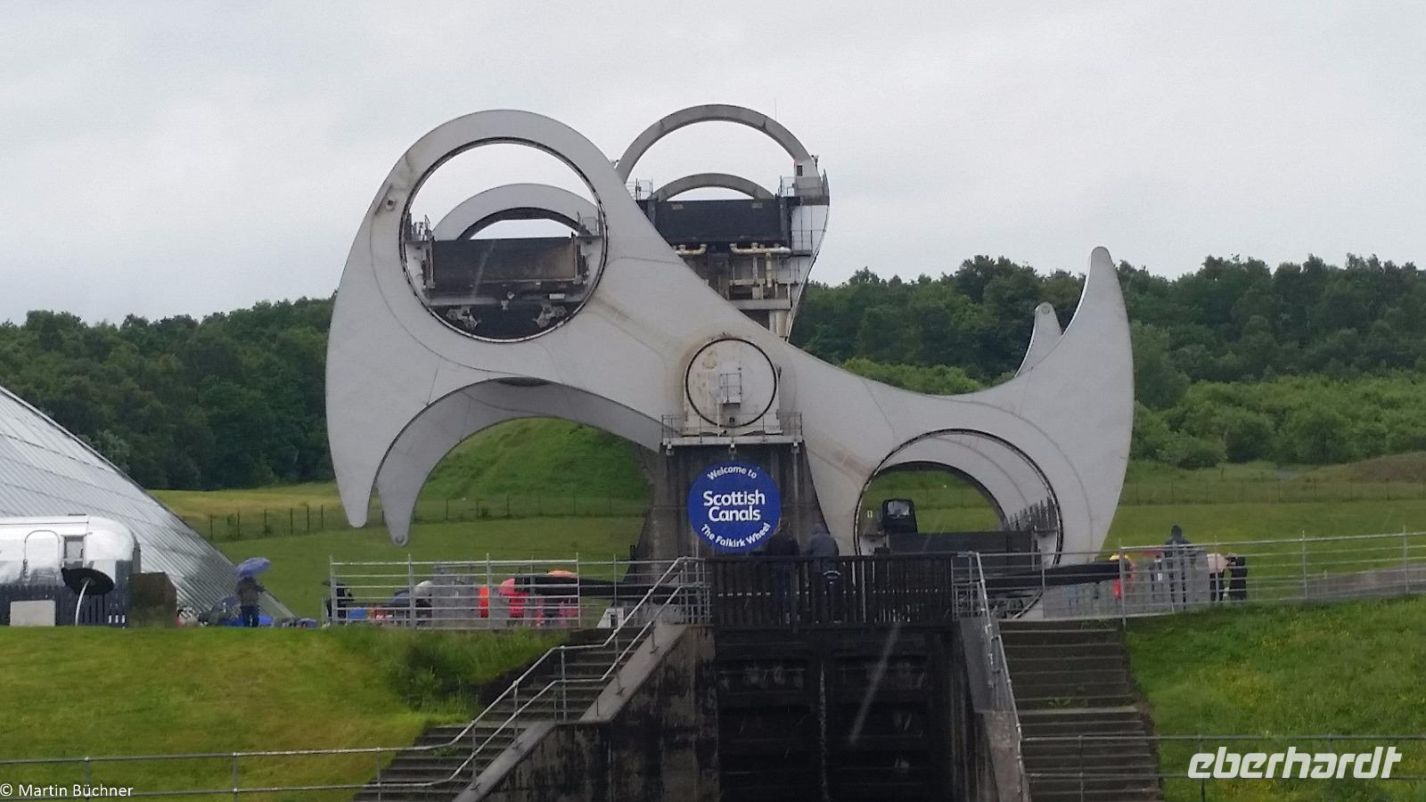 Rundreise Schottland - Eberhardt-Travel - Falkirk Wheel am Union Canal