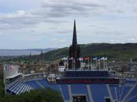 Tag 7 - 4 - Blick vom Edinburgh Castle auf Stadtgebiet (1)