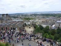 Tag 7 - 4 - Blick vom Edinburgh Castle auf Stadtgebiet (4)