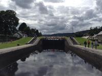 die Schleusen am Fort Augustus