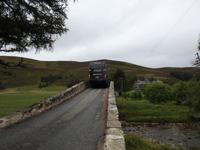 Brücke mit spitzem Winkel