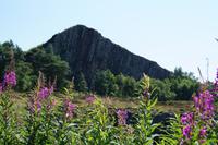 Auf den Basaltsäulen des Whin Sill liegen große Teile des Hadrianswalls