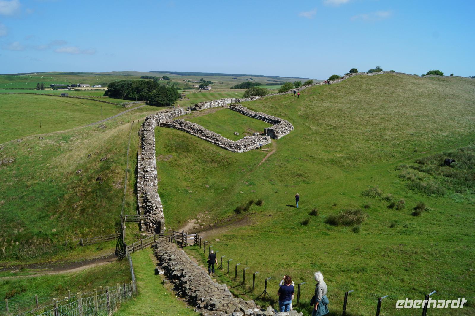 Hadrianswall mit Mile Castle 42