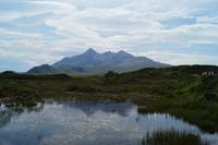 Die Black Cuillins (von Sligachan aus) 