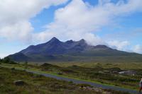 Die Black Cuillins in Morgenstimung