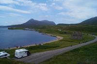 Calda House und Ardwreck Castle am Loch Assynt