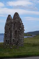 Calda House und Ardvreck Castle am Loch Assynt