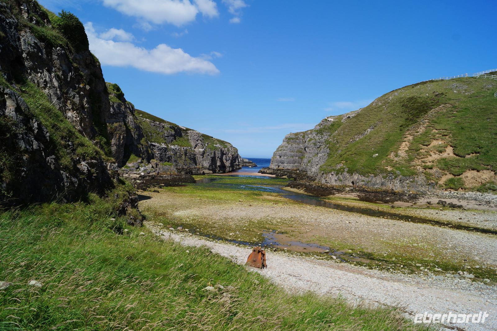 Meereszugang der Smoo Cave