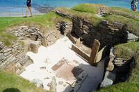 Skara Brae, Feuer- und Bettstelle