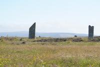 Ring of Brodgar, ein Henge größer als Stonehenge, Orkney Mainland 