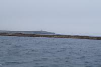 Dieses Riff war bei der Überfahrt von John o' Groats nach Berwick nur als Stelle zu erkennen, an der sich die Wellen brachen, jetzt sehen wir, warum. 