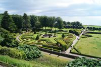Der Garten von Dunrobin Castle 
